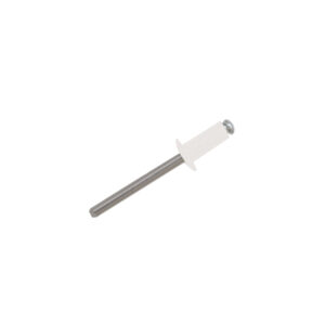 Aluminium / Steel Dome Head RAL 9016 White JRP Rivets